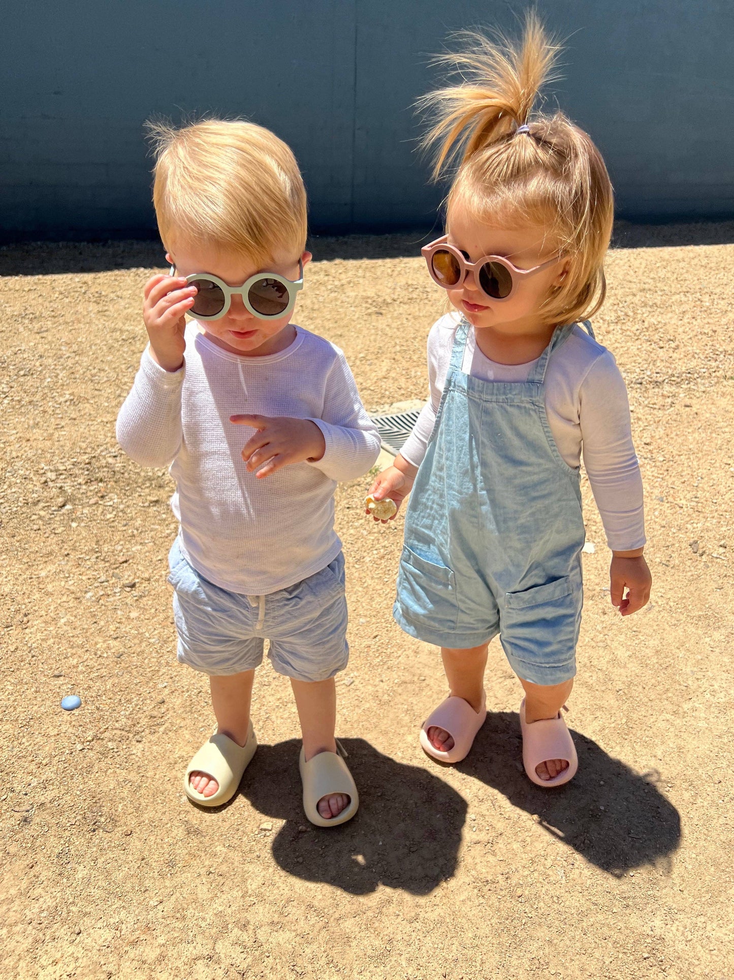 Kids Unisex Sunglasses Blue