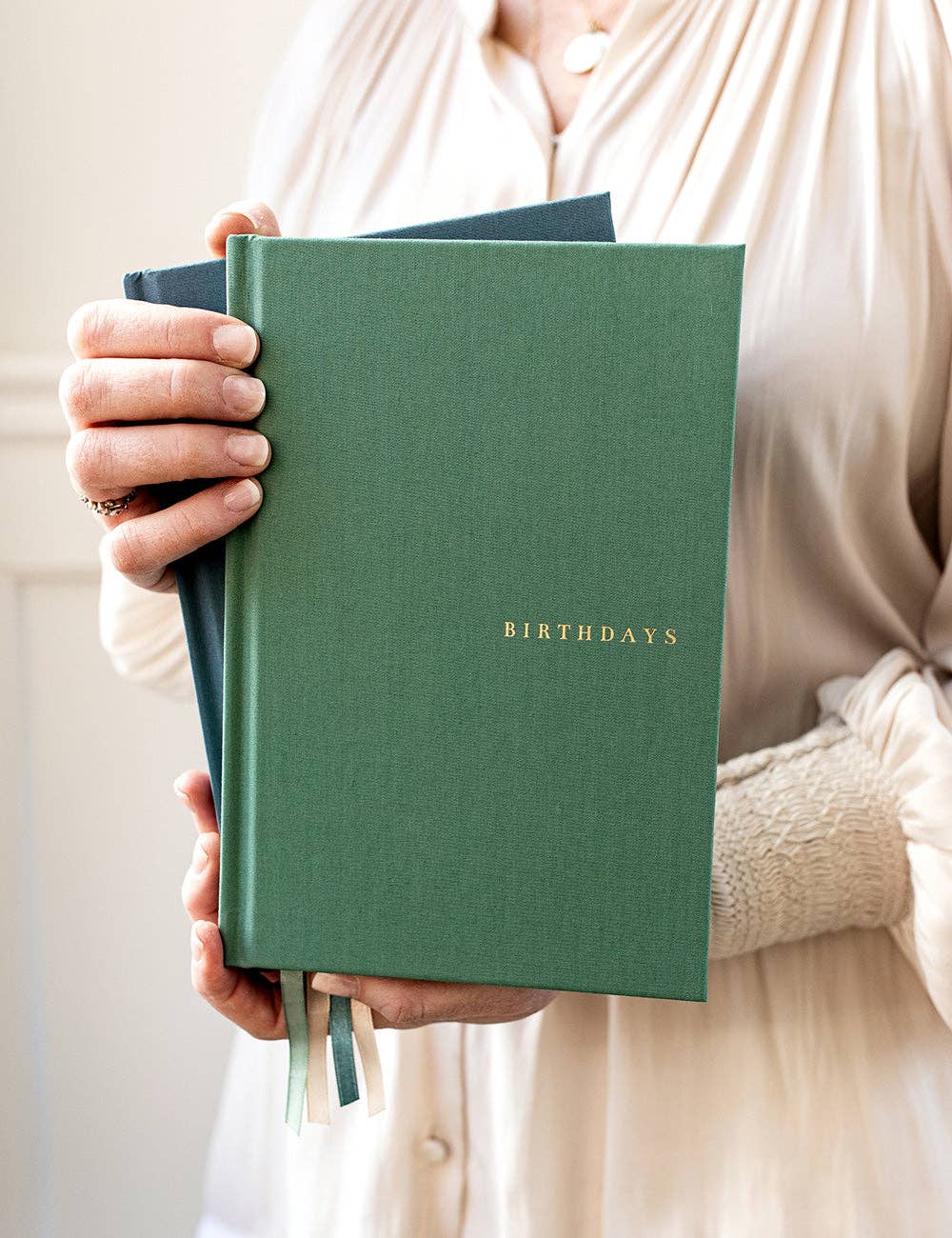 Birthday book Eucalypt Green