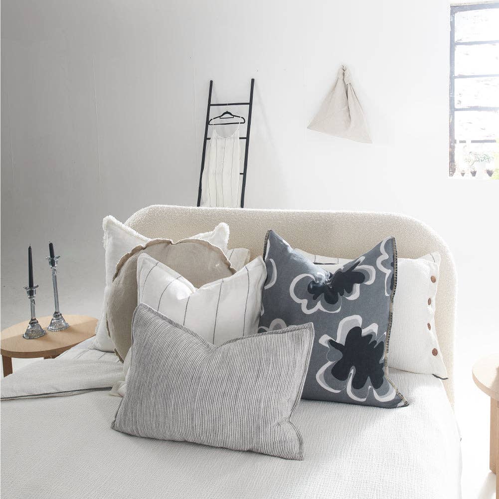 Myra Cushion Slate/White 40x60cm