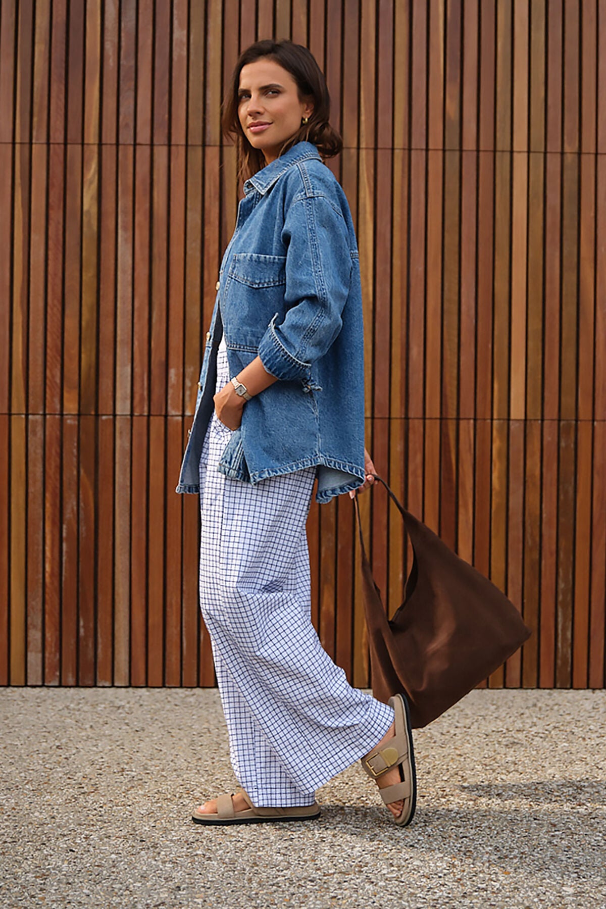 Bobbi Side Pocket Denim Shacket