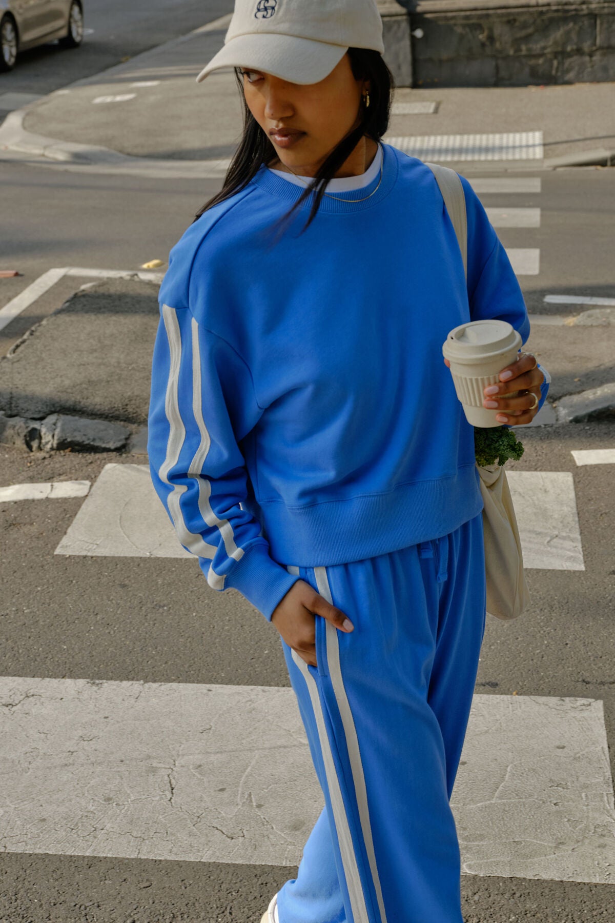 Sasha Sporty Slouchy Crew