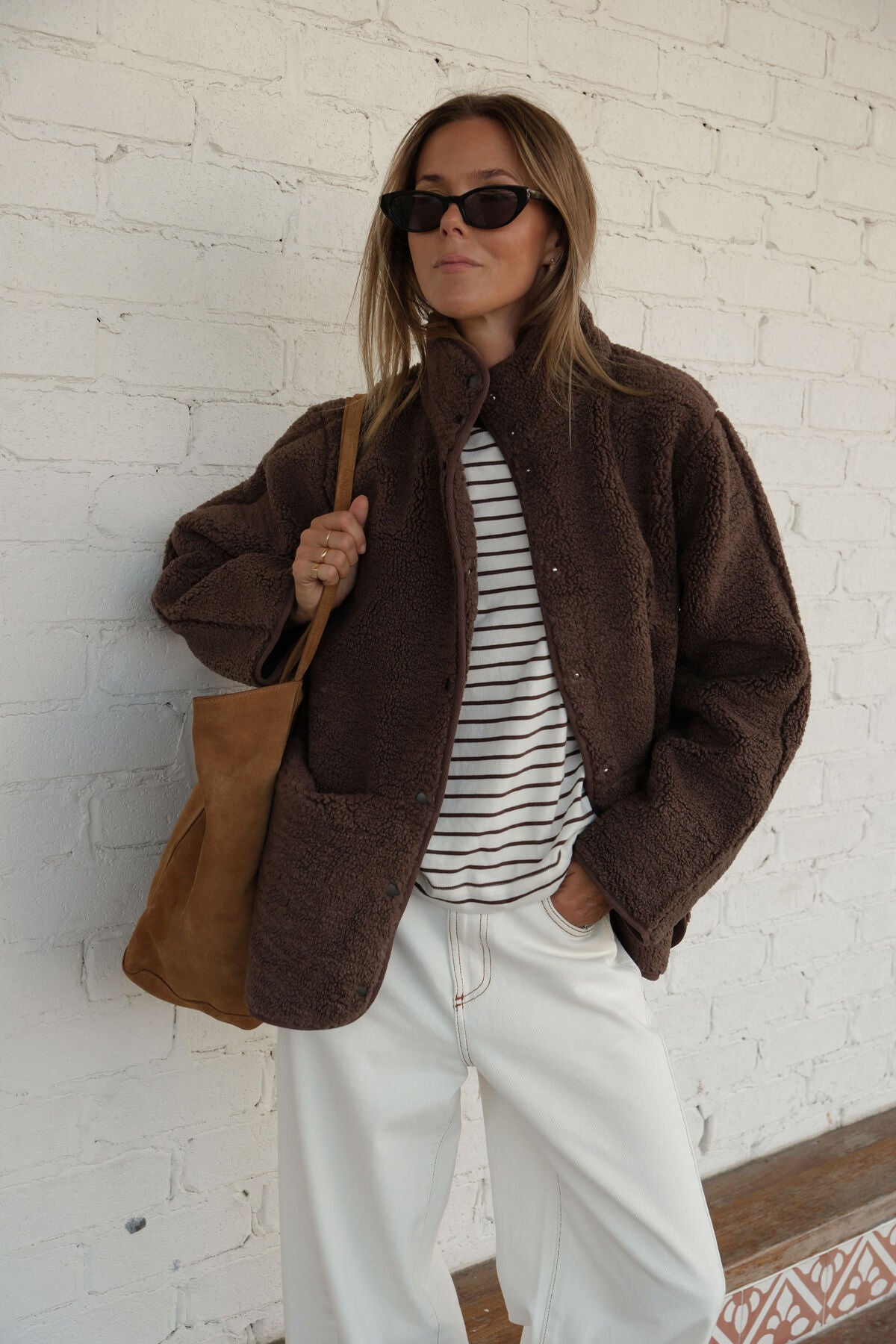 Teddy Jacket - Brown