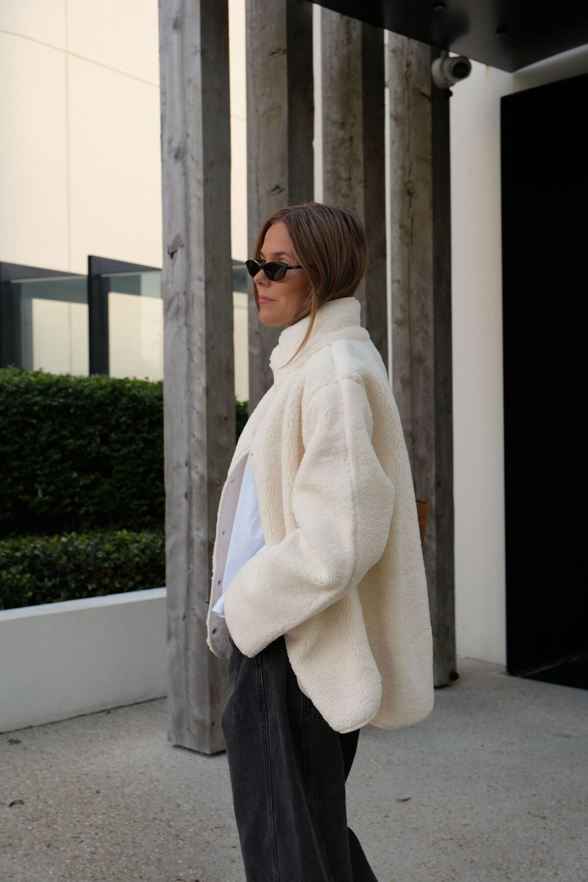 Teddy jacket - Marshmallow