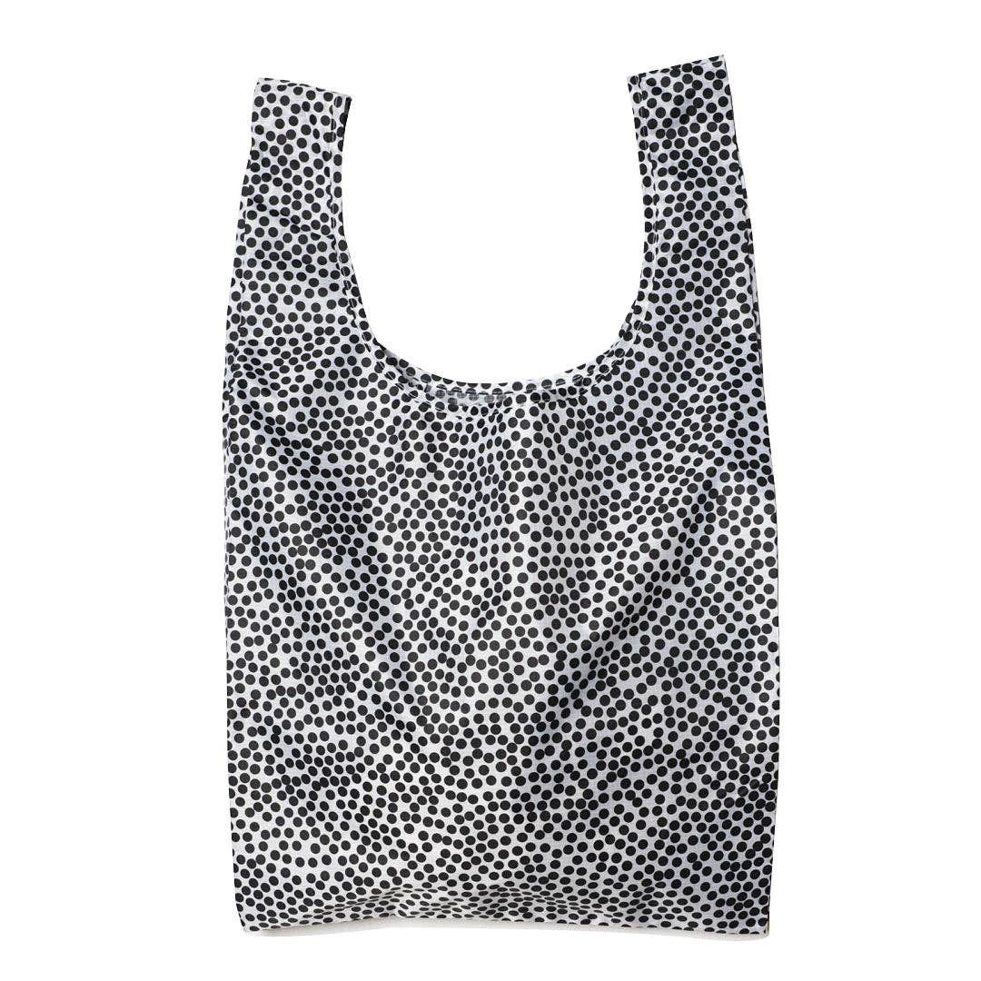 Black & White Spots - Foldable Shopper Bag