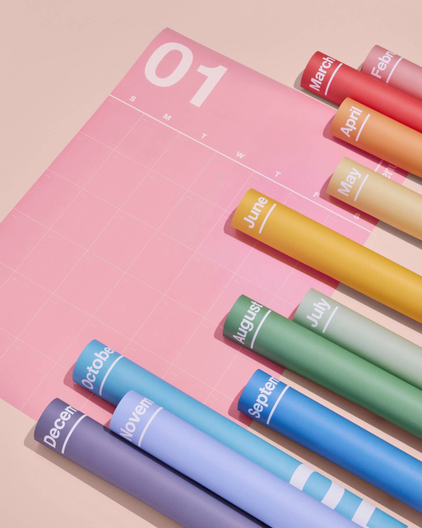 Spectrum Wall Planner in Vibrant