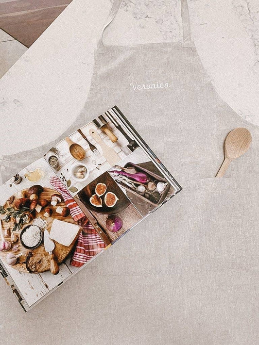 Linen Apron - Natural
