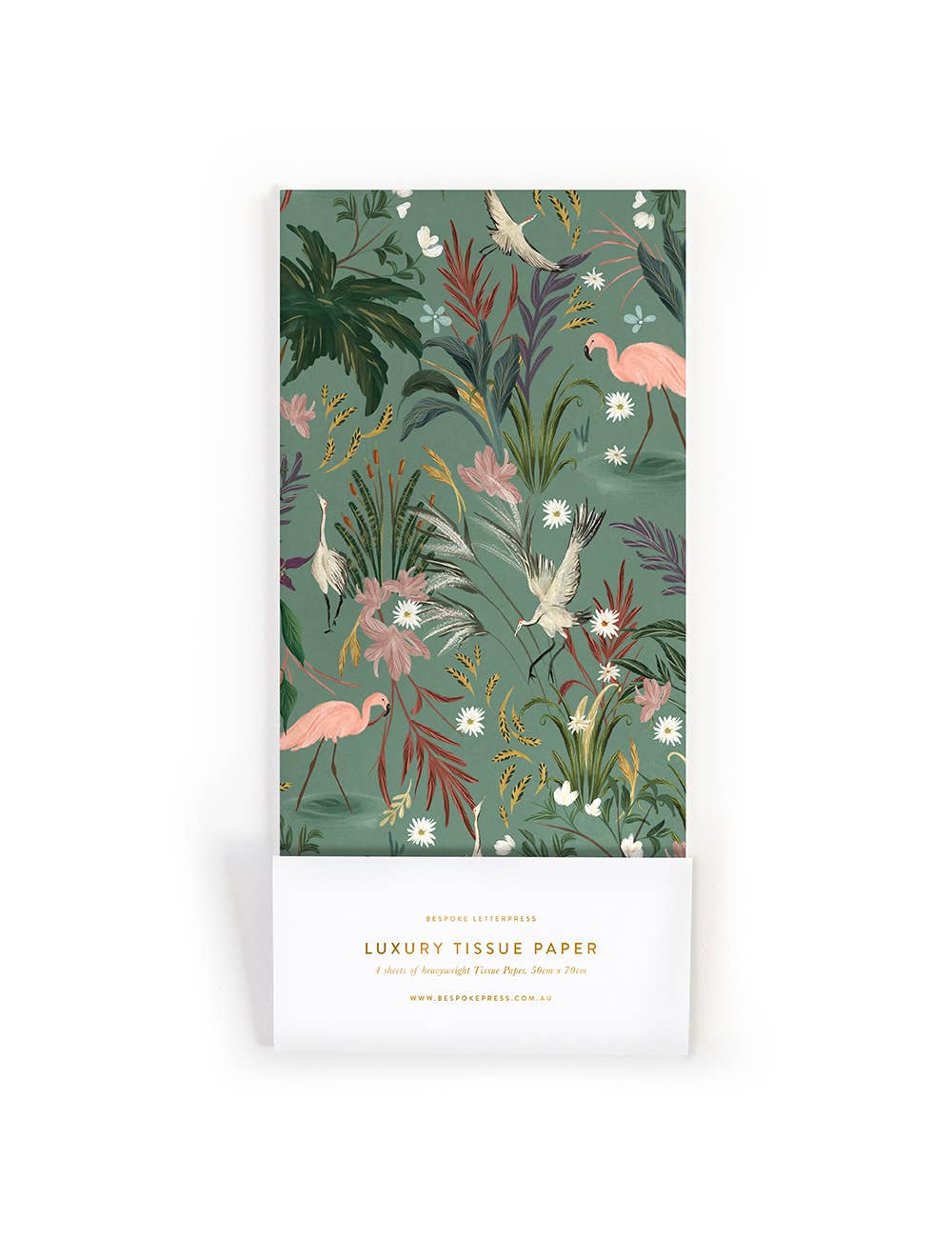 4pk Tissue Paper - Flamingos