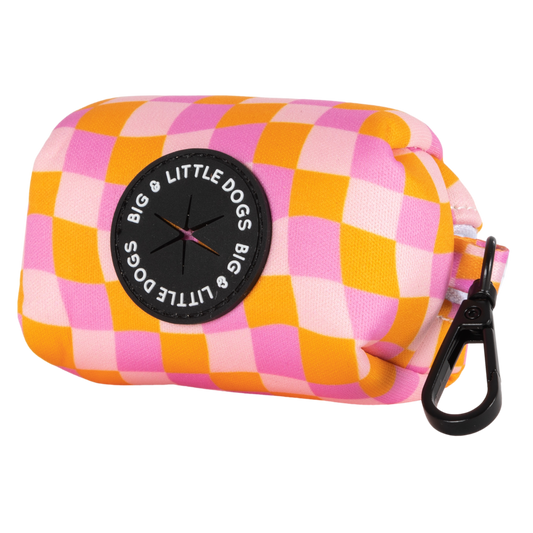 DOG POOP BAG HOLDER: Check Yo'Self