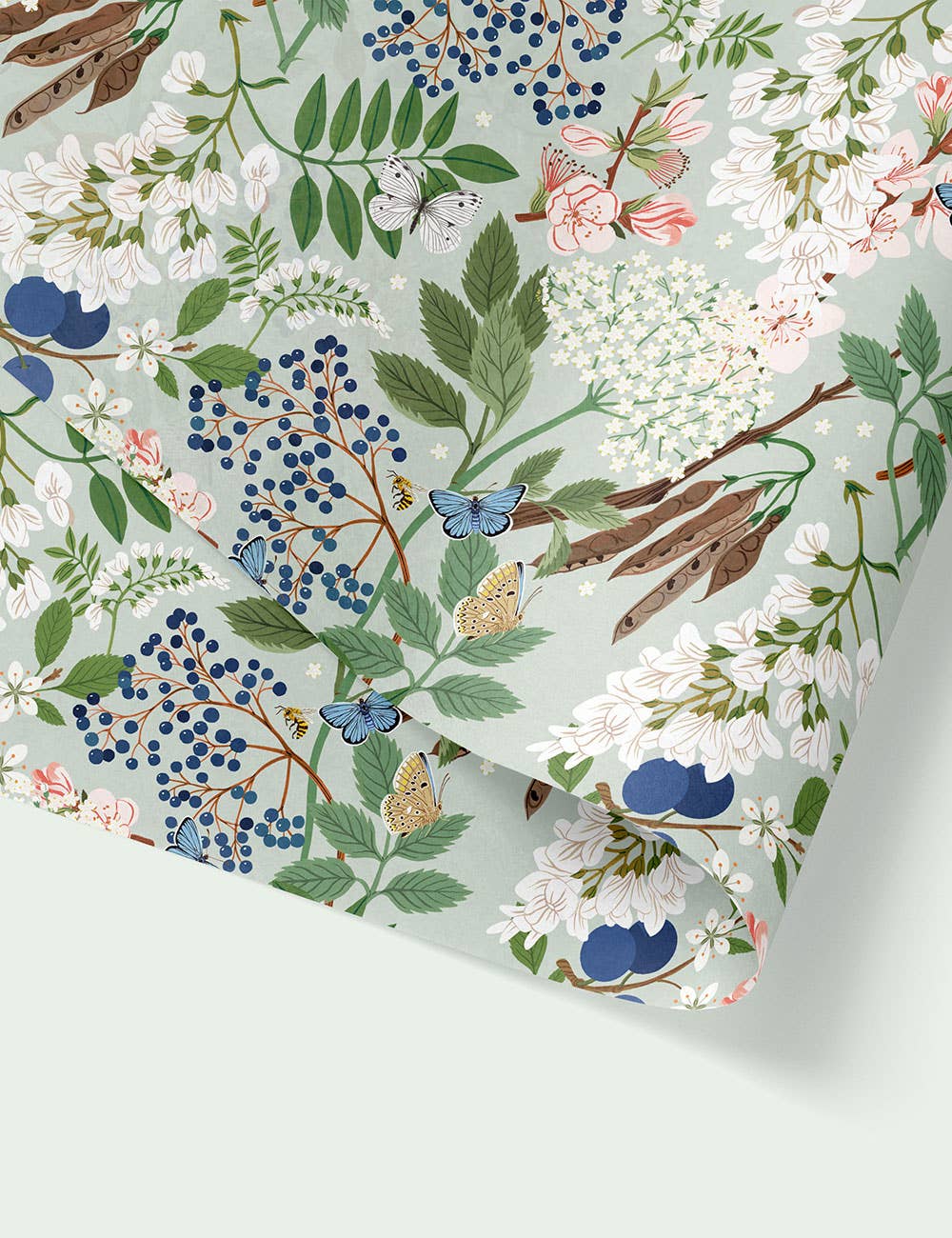 4pk Tissue Paper - Sparrows