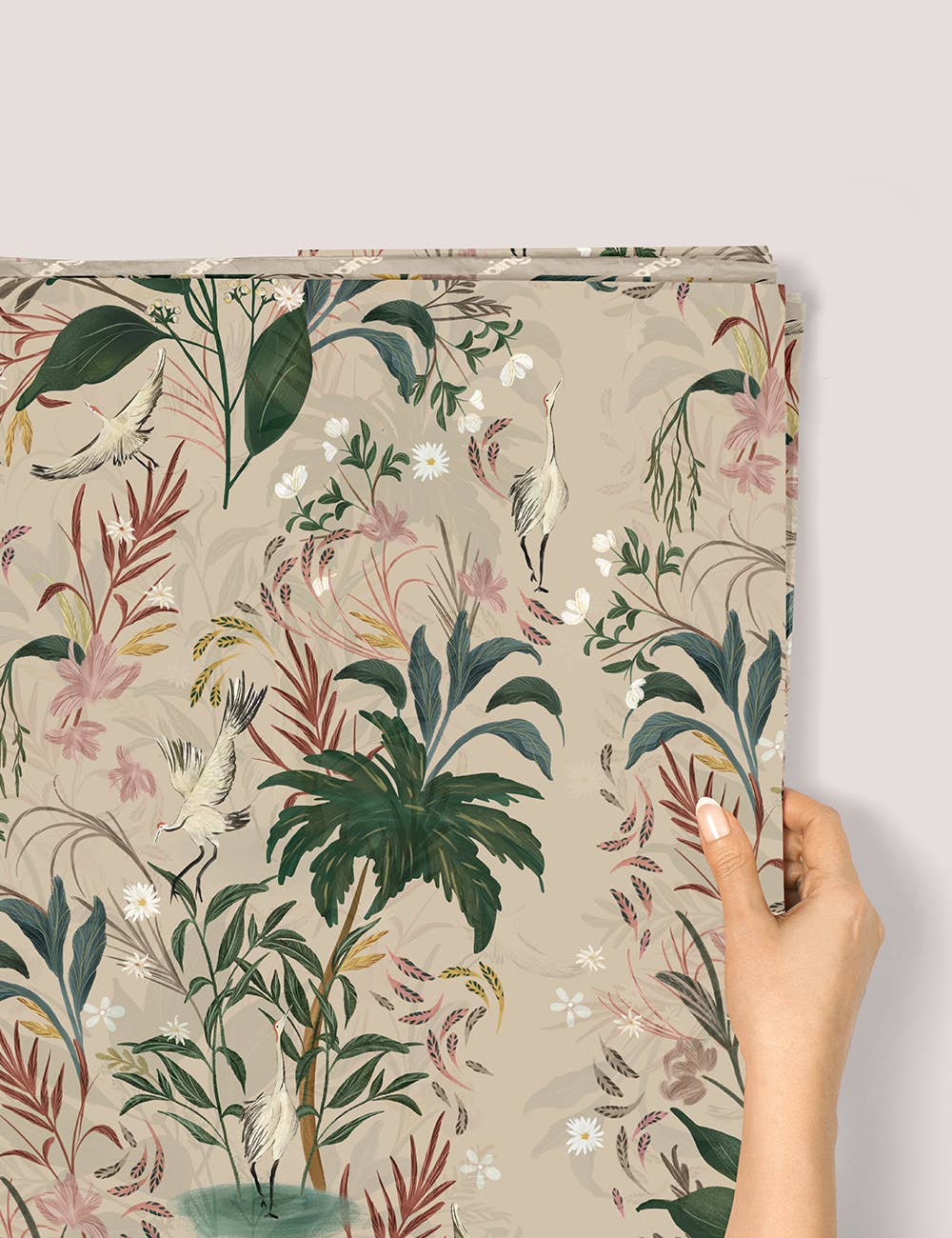 4pk Tissue Paper - Herons