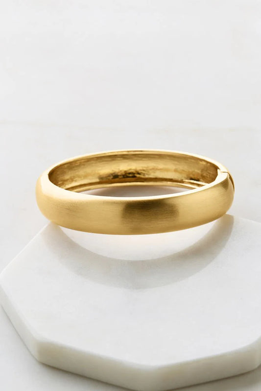 Ally Brushed Bracelet - Gold