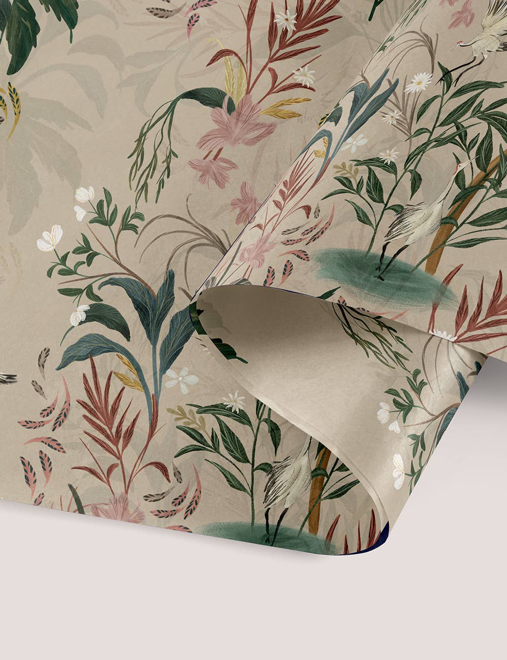 4pk Tissue Paper - Herons