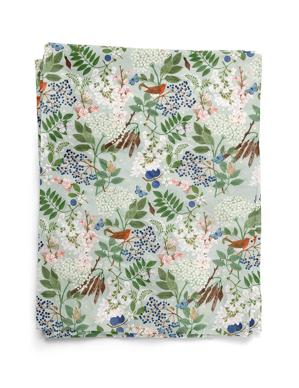 4pk Tissue Paper - Sparrows