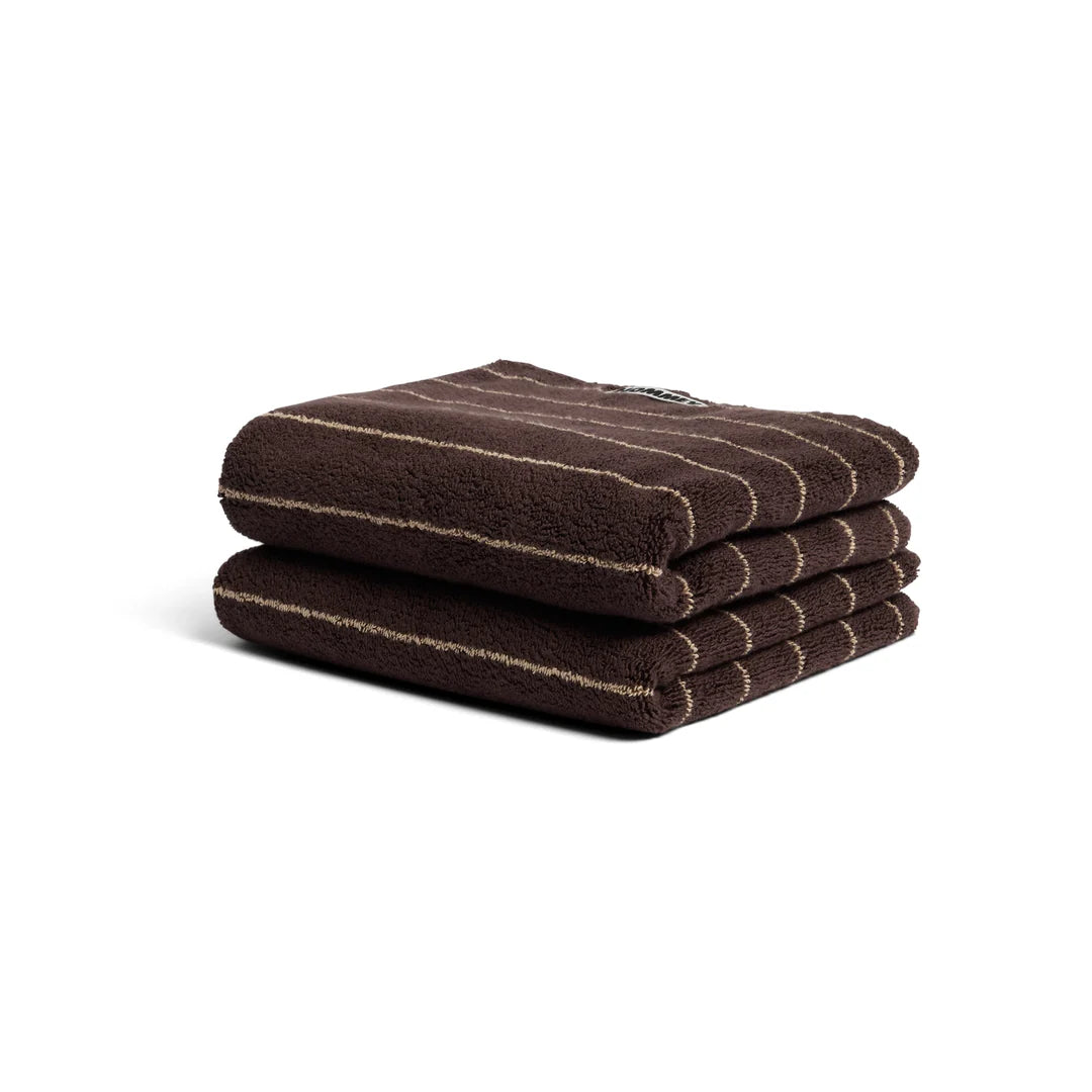 Hand Towel - Mist, Espresso and Fleur