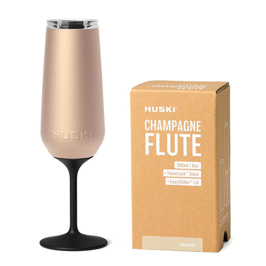 Huski Champagne Flute - Champagne colour