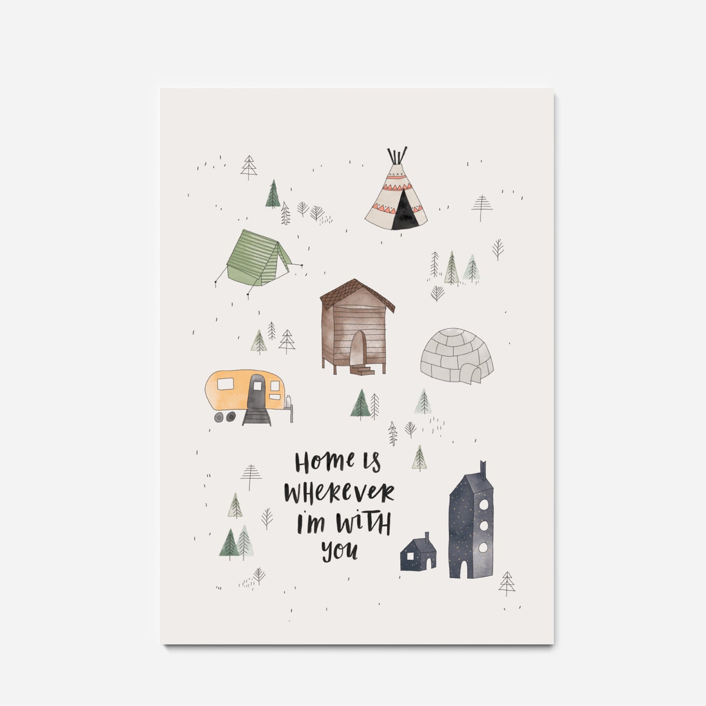 In the Daylight Art Print A3