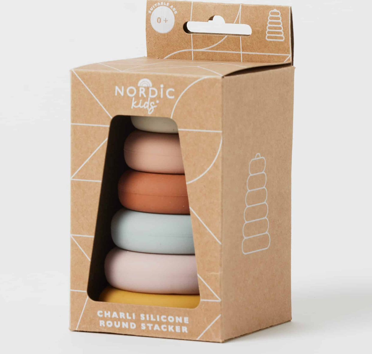 Charli Silicone Round Stacker