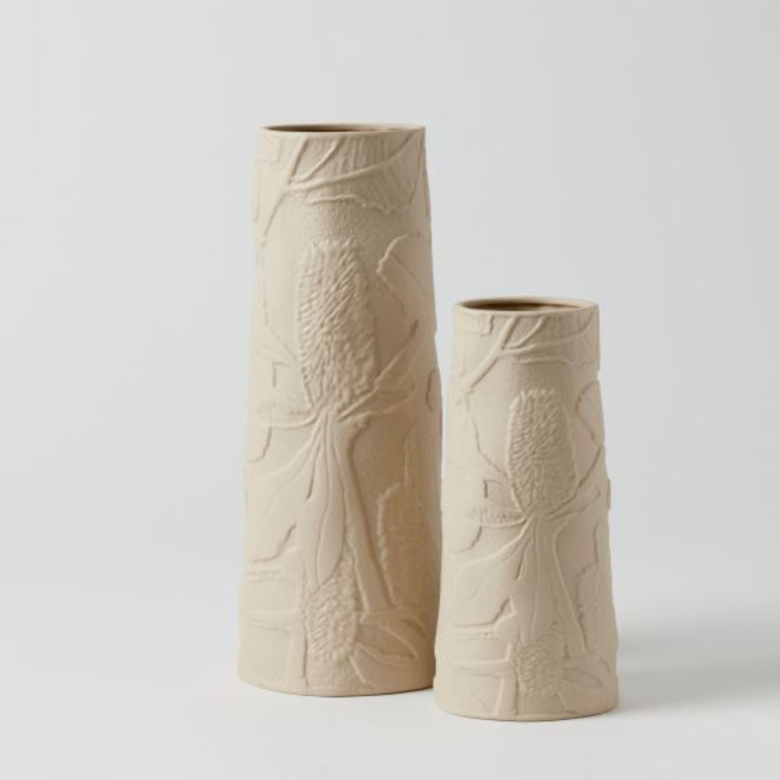 Banksia Tall Vase Large (white or cream)
