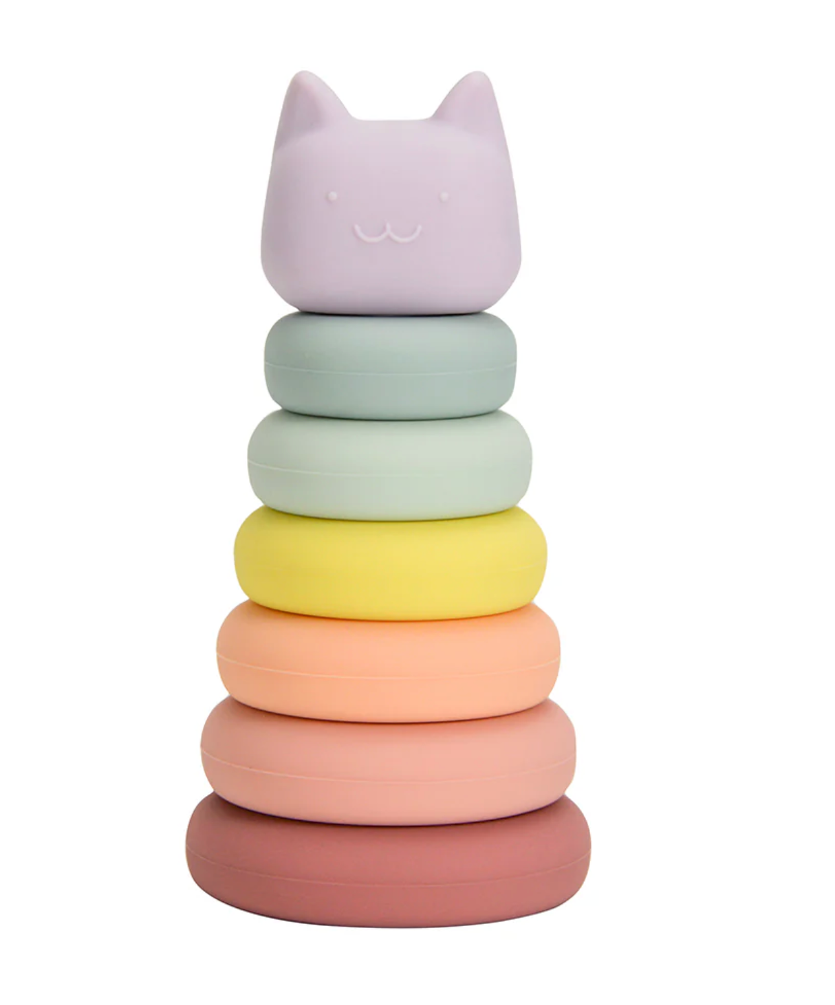 Silicone Stackable Toy - Cat