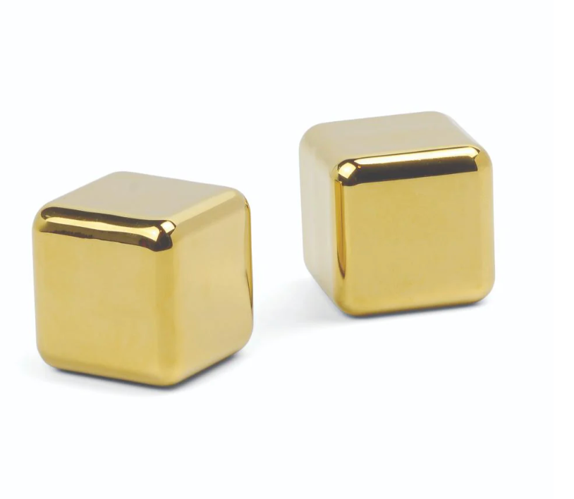 Jupiter cocktail chillers in gold