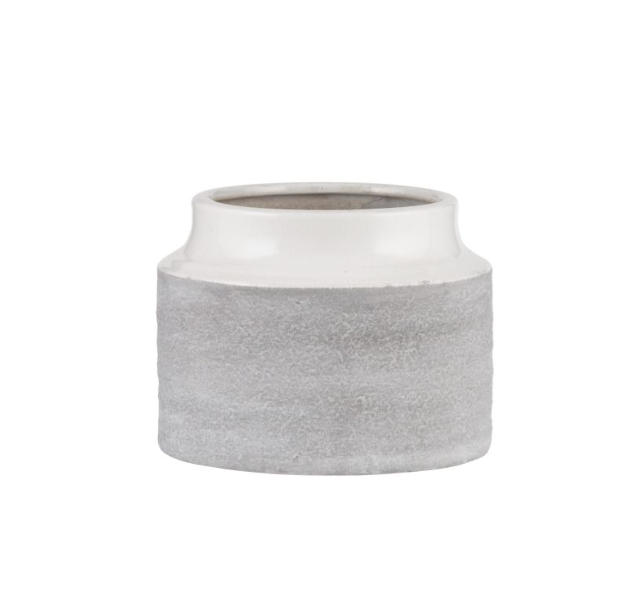 Rogue Ryder Pot White/Grey 16x16x12cm