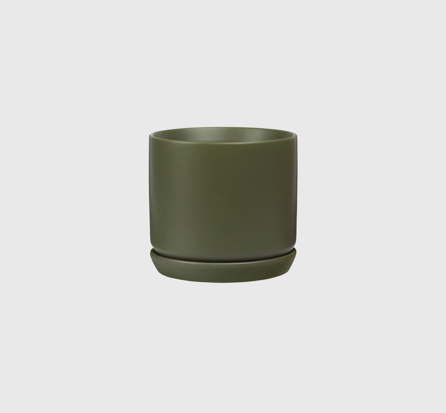 Medium Oslo Planter - Navy Avocado, Tabacco, White