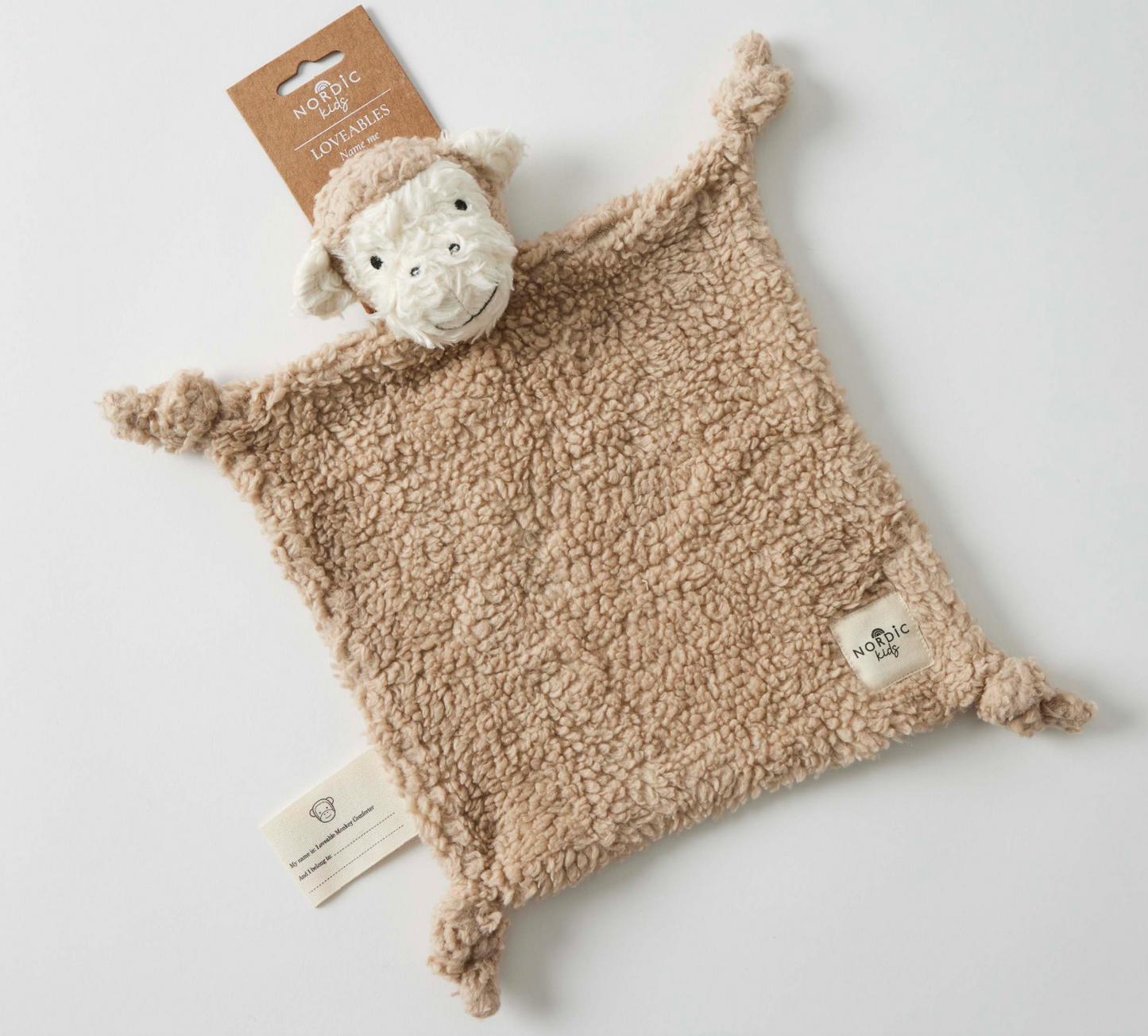 Loveable Monkey Comforter - Nordic Kids