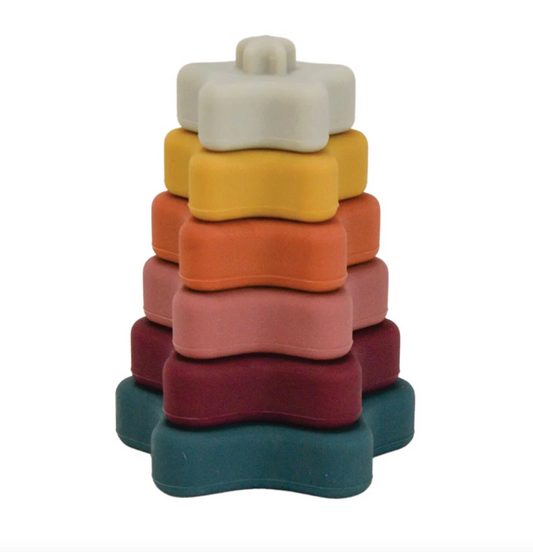Silicone Stackable Toy - Star