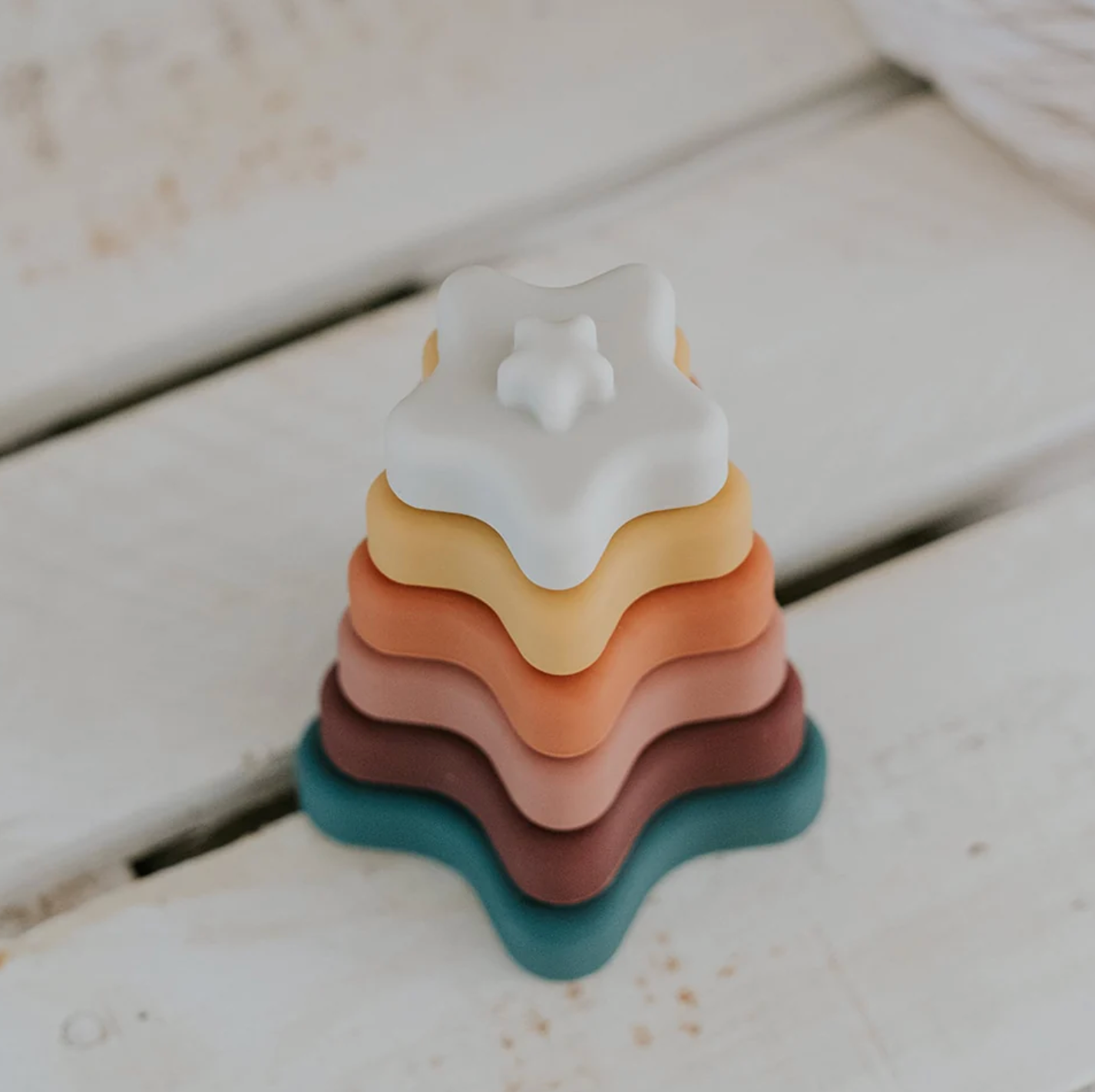 Silicone Stackable Toy - Star