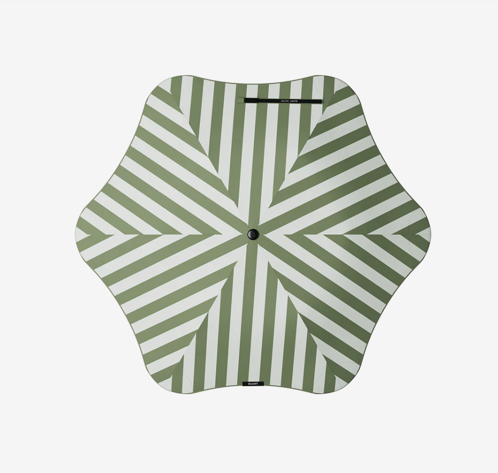 BLUNT UV Umbrella - orange and white / olive and white