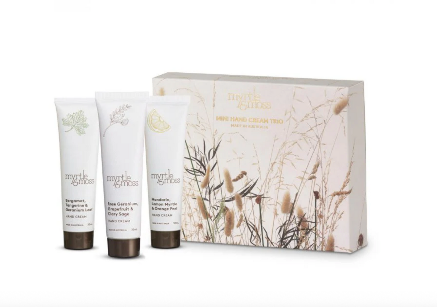 Wild Grasses Hand Cream Trio