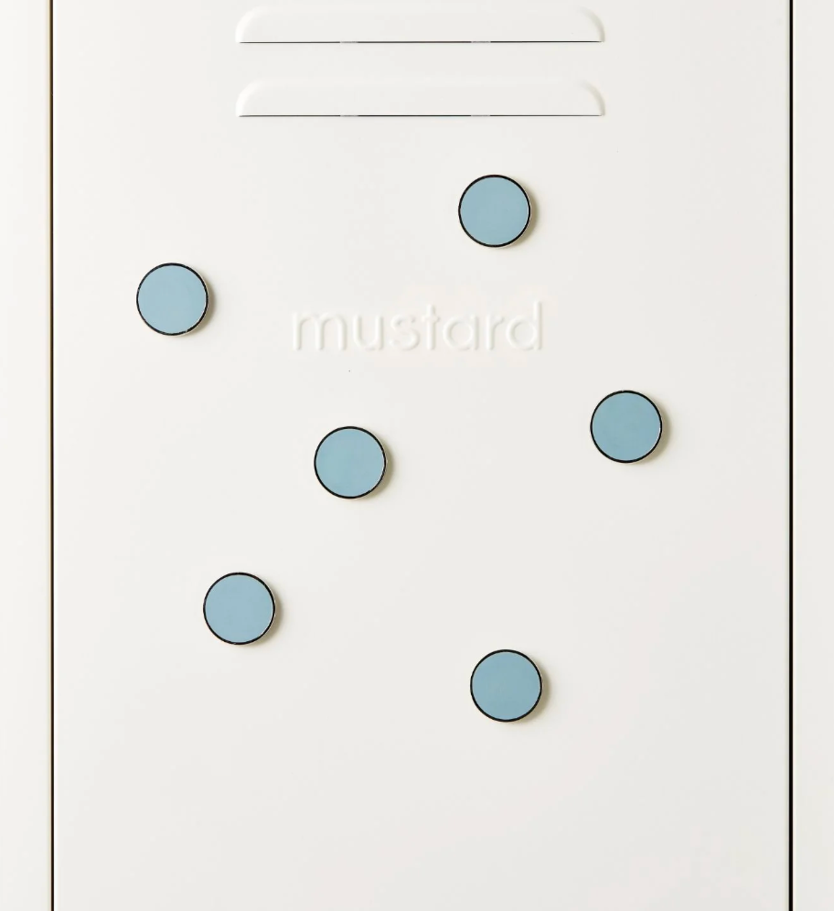 Mustard Made Magnetic Buttons