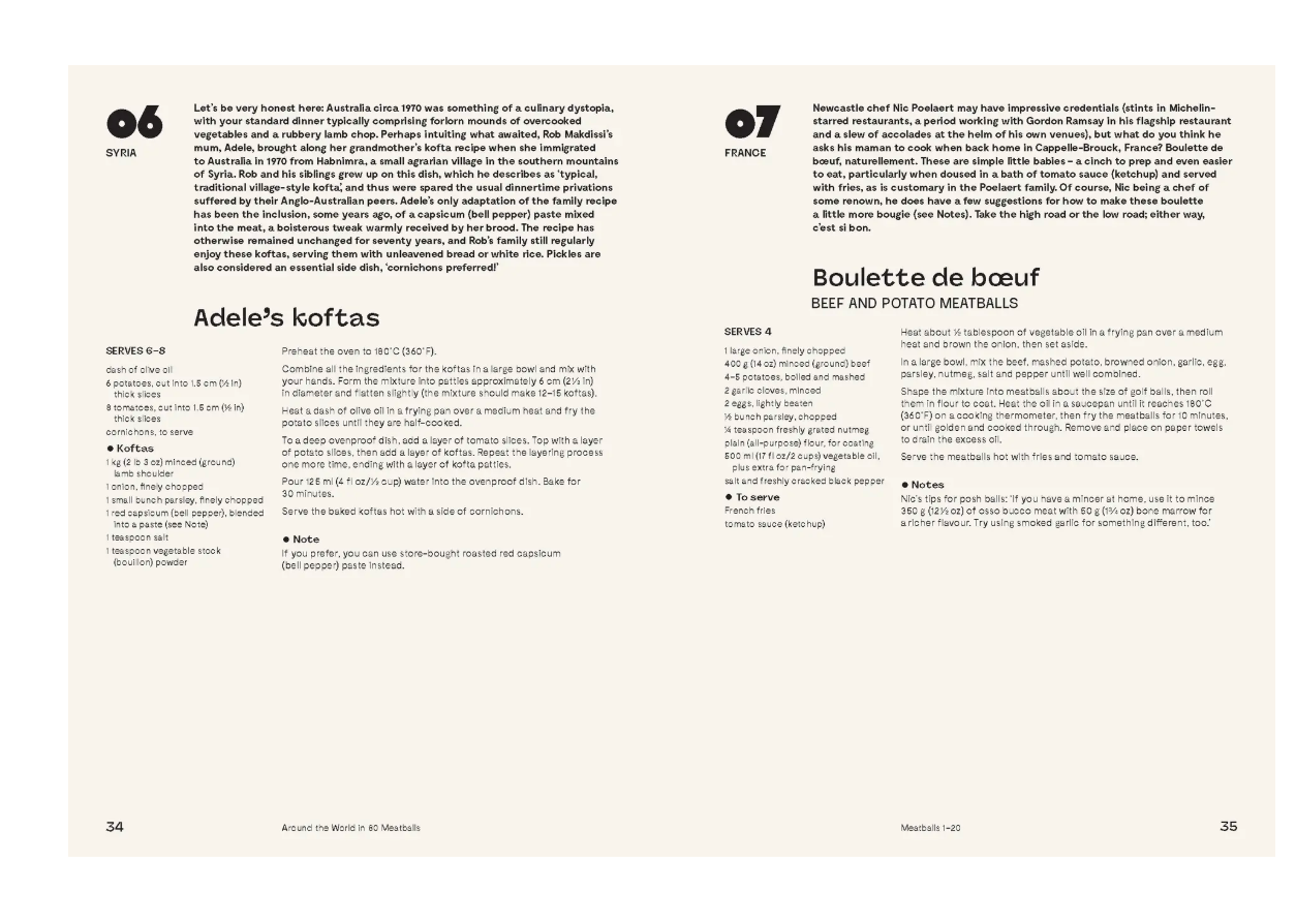 Around the World in 80 Meatballs