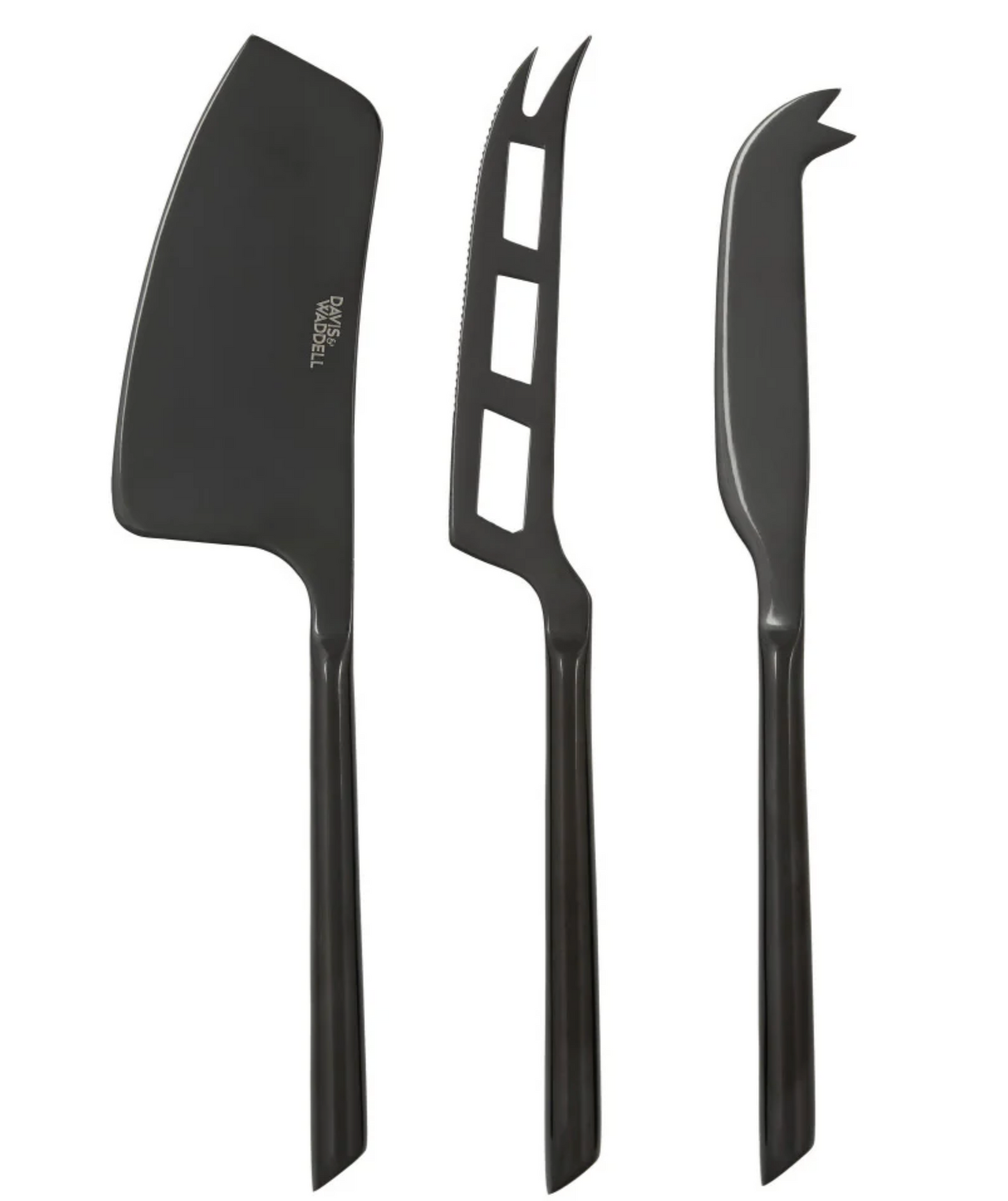 Stainless Steel Cheese Knives - Set of 3