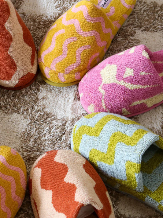 Mosey Me Terry Slipper - Multiple colours