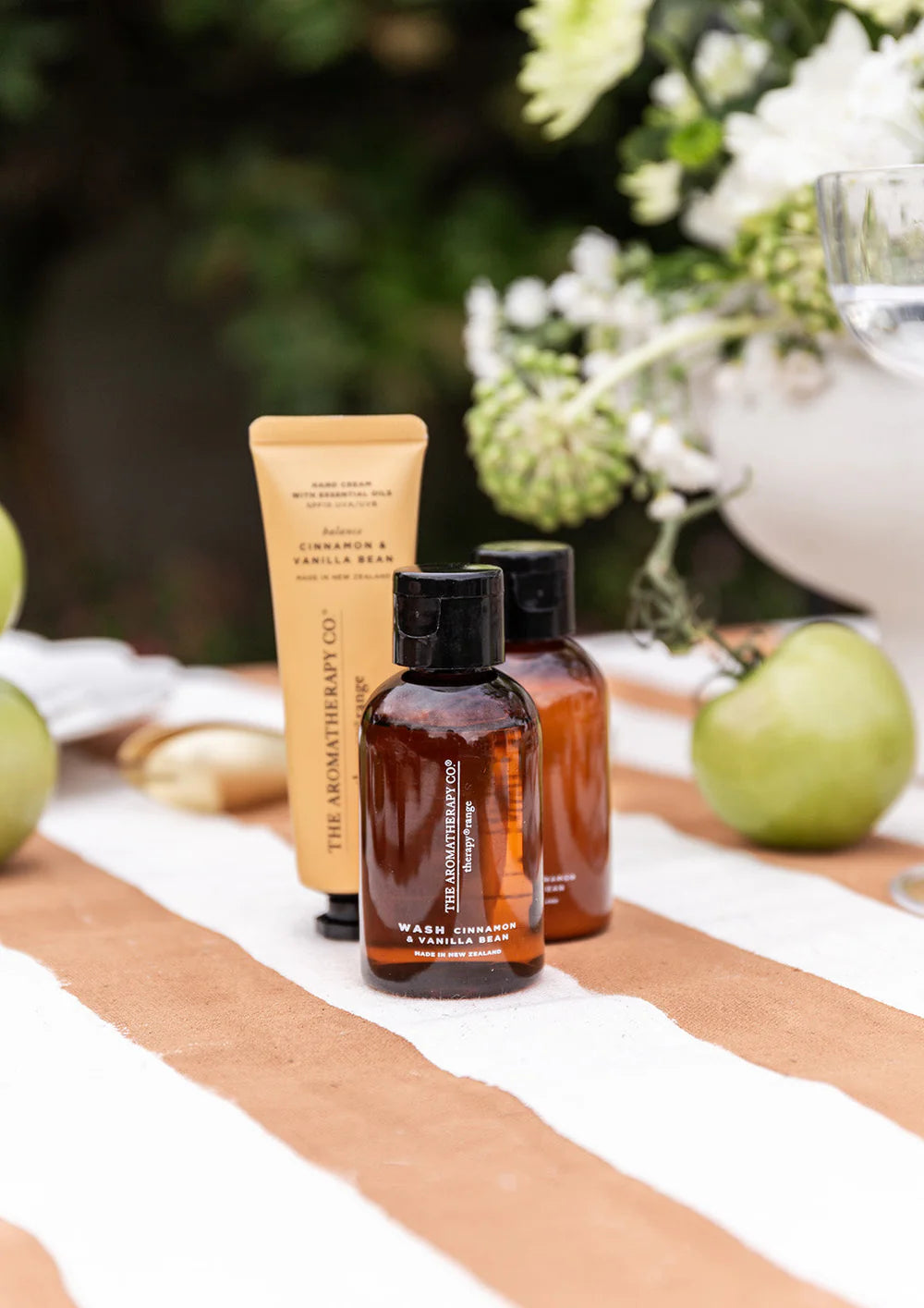 Therapy Mini Bodycare Trio Set - Cinnamon & Vanilla Bean