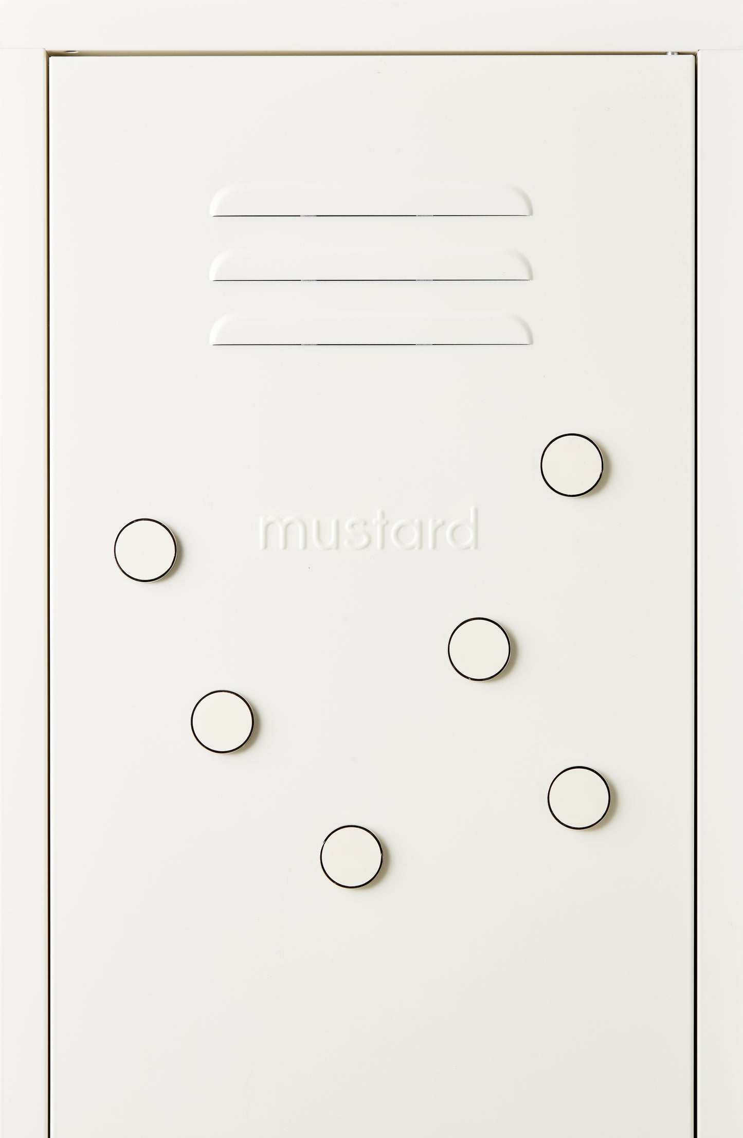 Mustard Made Magnetic Buttons