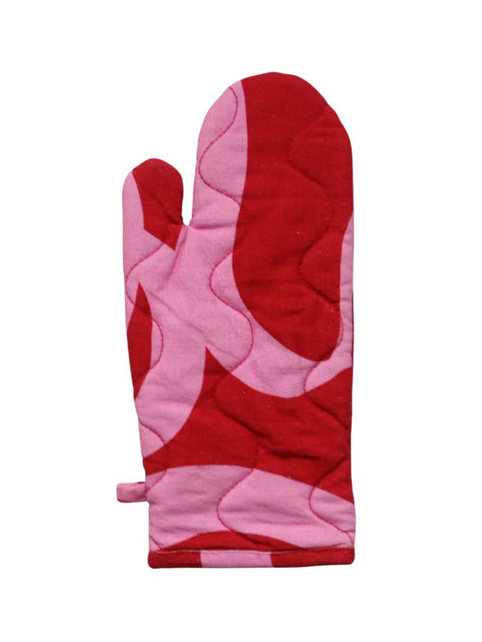 Ribbon Oven Mitt - Mosey Me