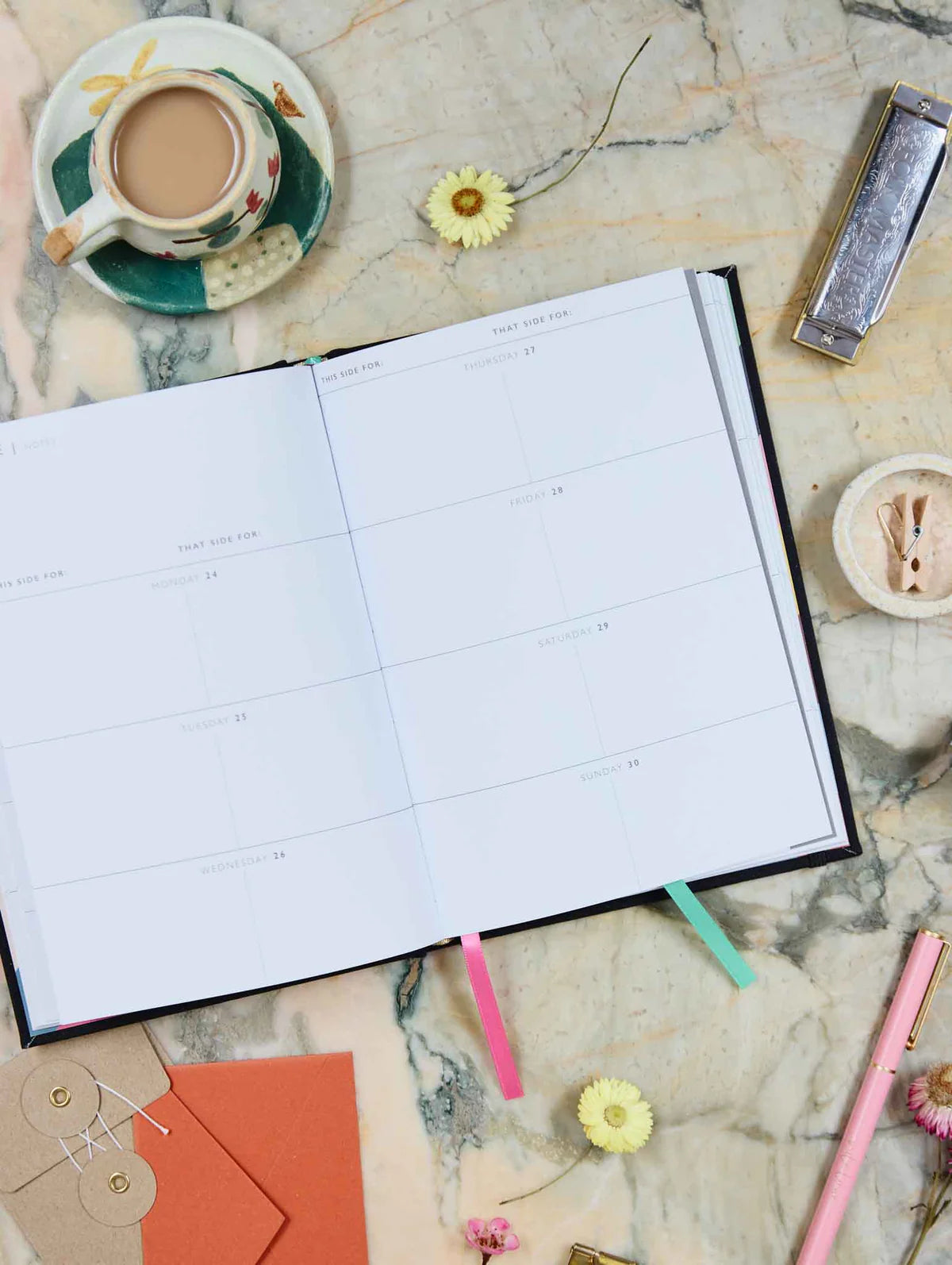 2026 Weekly Planner. Let's Get Excited