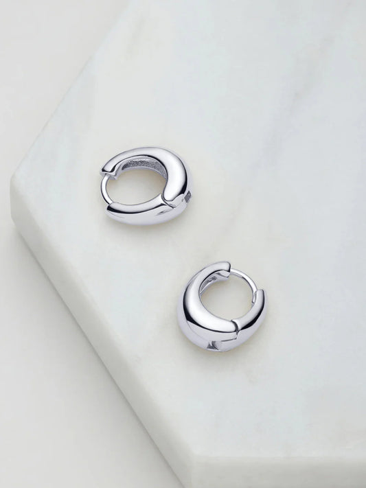 Zafino - Steph Hoop Medium - Silver