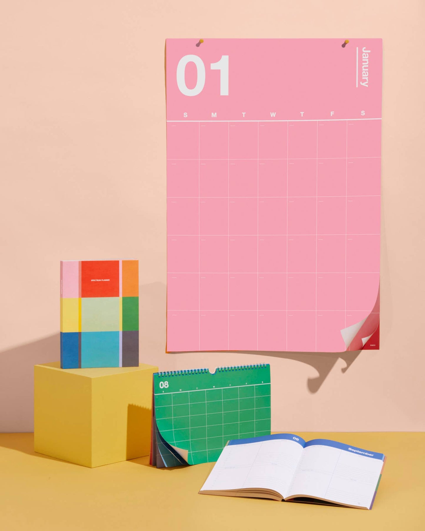 Spectrum Wall Planner in Vibrant
