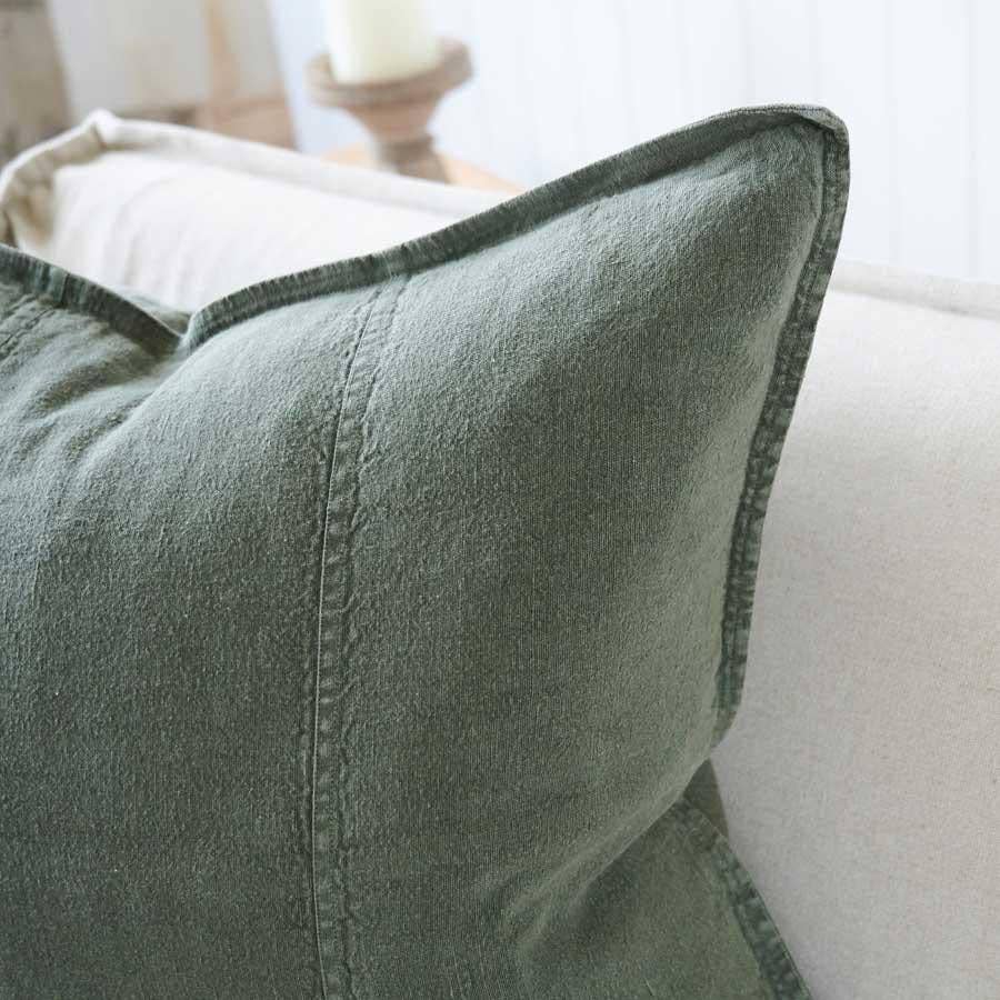 Luca® Linen Cushion Cover Khaki 40x60cm