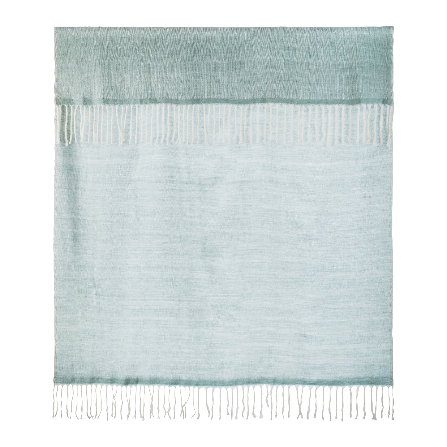 Amalfi Beau Woven Herringbone Throw 130 x 180 Grey/Blue