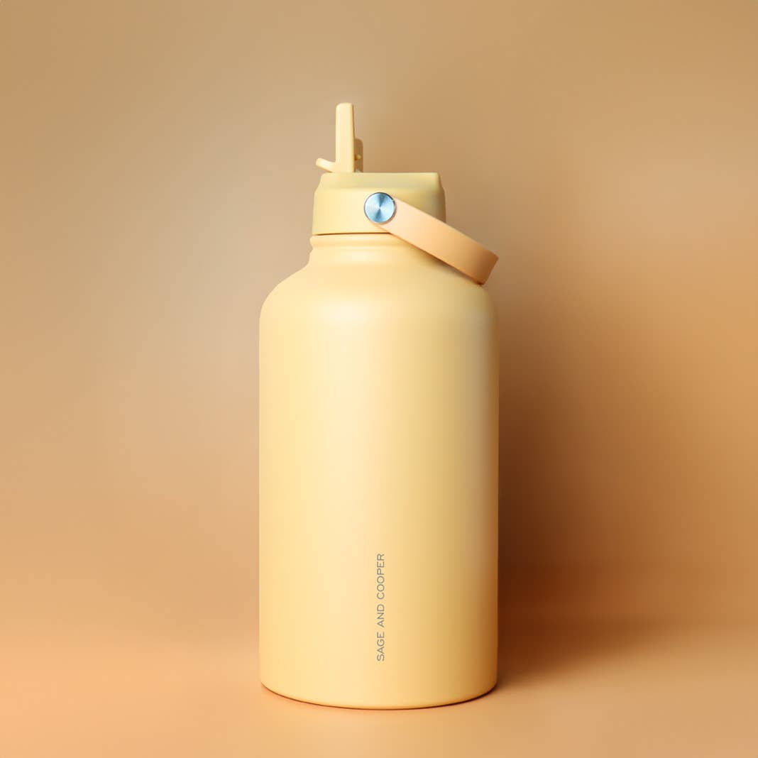 The Sage & Cooper Insulated Drink Bottle: Olive / 1 Litre
