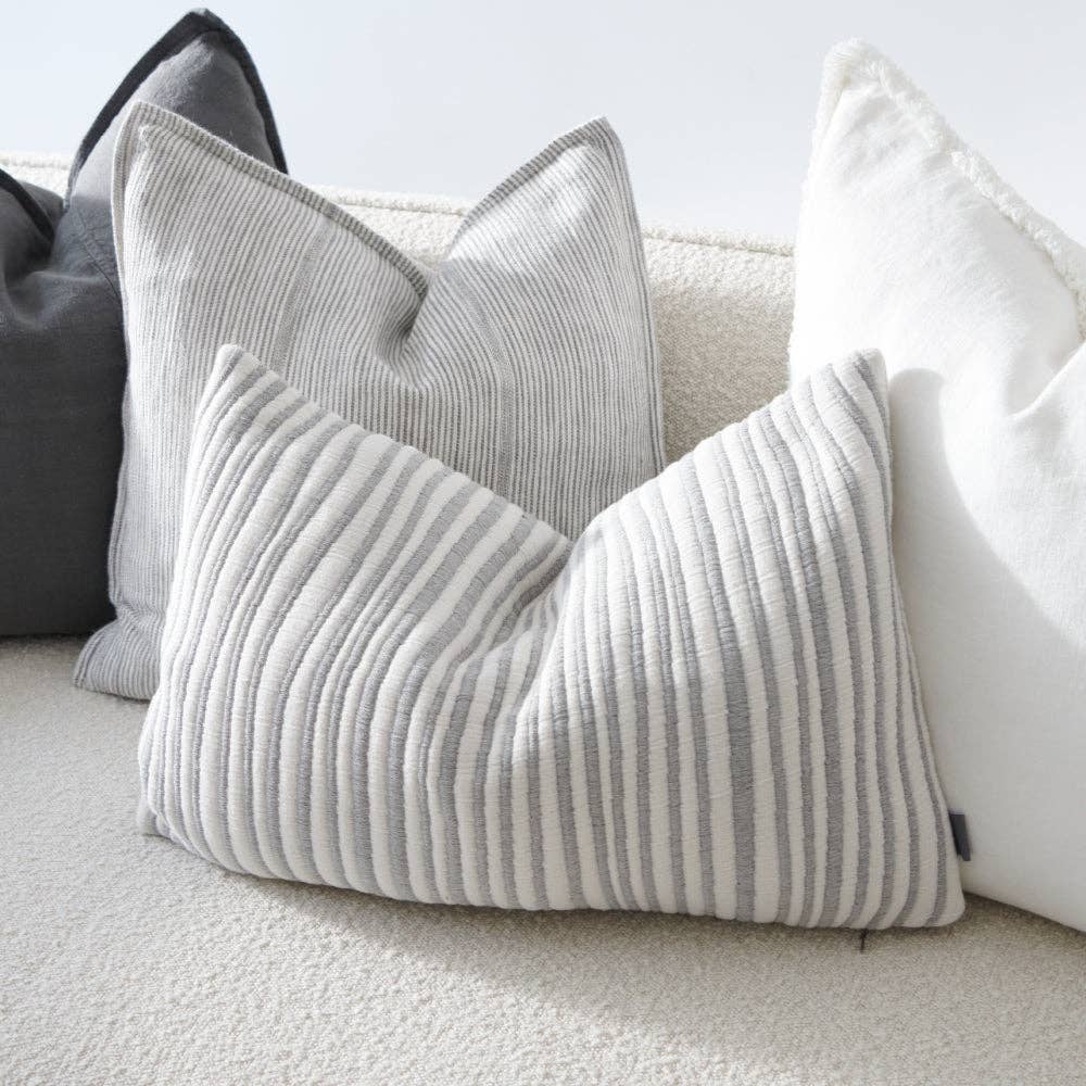 Myra Cushion Slate/White 40x60cm