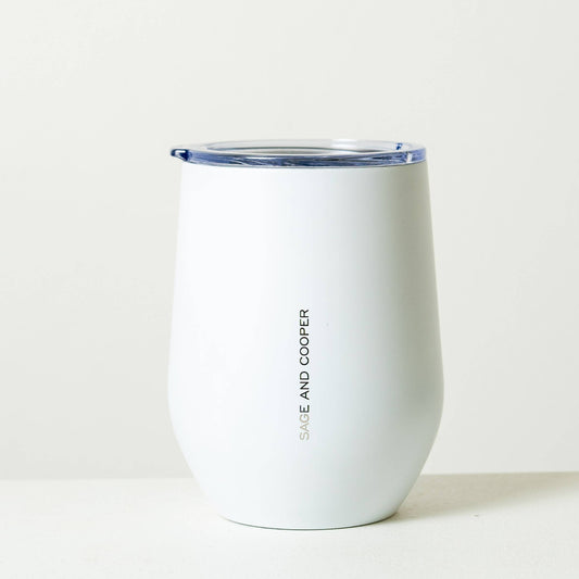 Zen 350ml Stainless Steel Insulated Mug: Snow