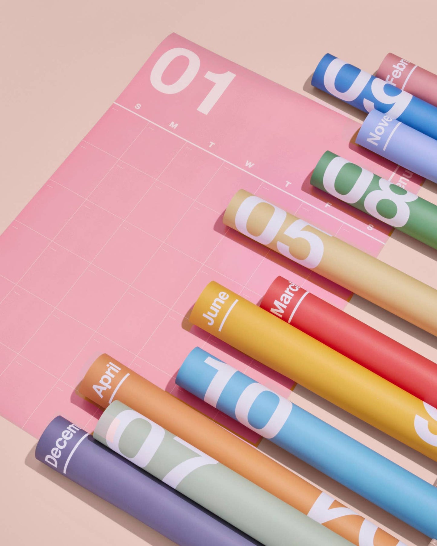 Spectrum Wall Planner in Vibrant