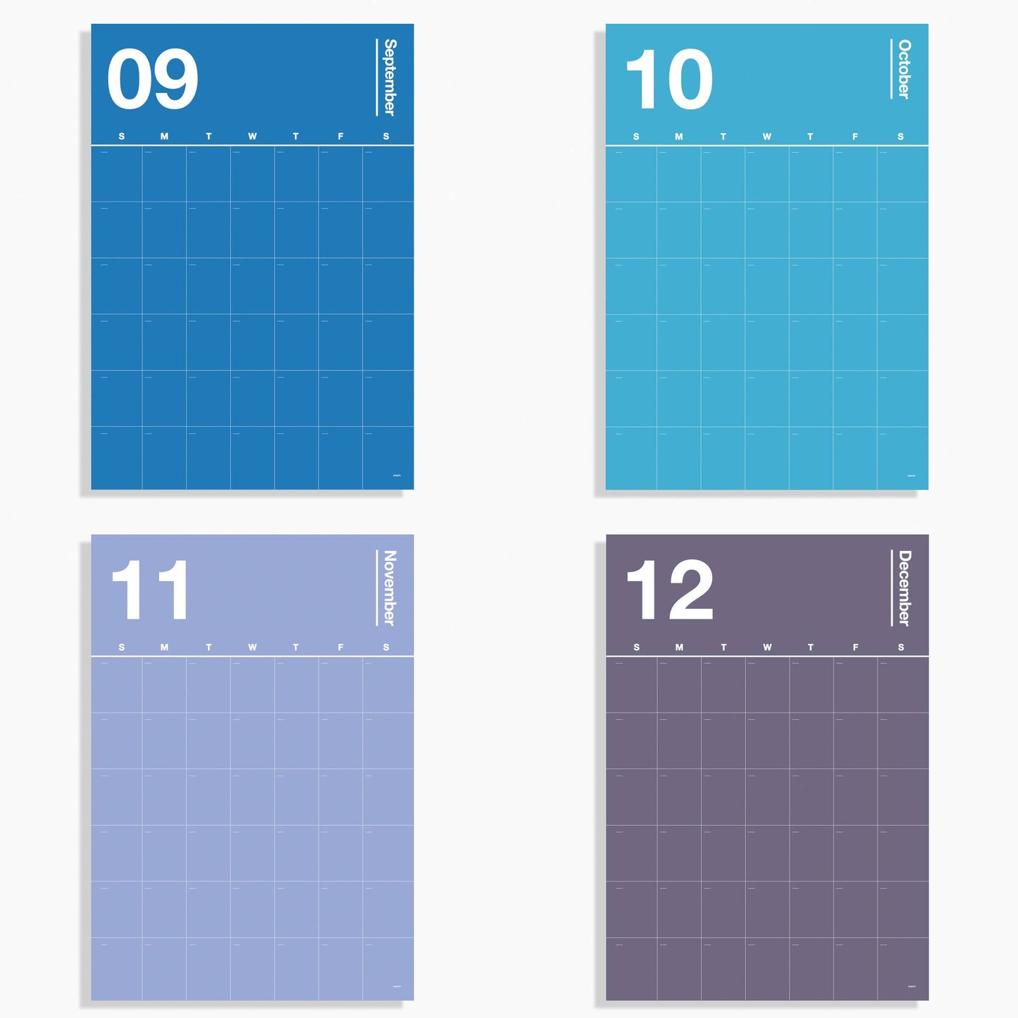 Spectrum Wall Planner in Vibrant