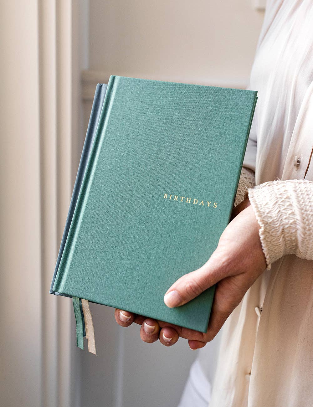 Birthday book Eucalypt Green