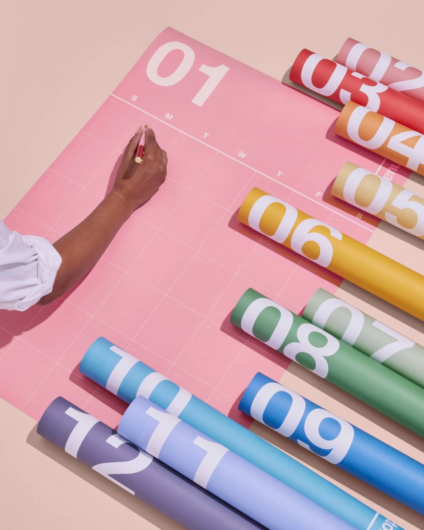 Spectrum Wall Planner in Vibrant